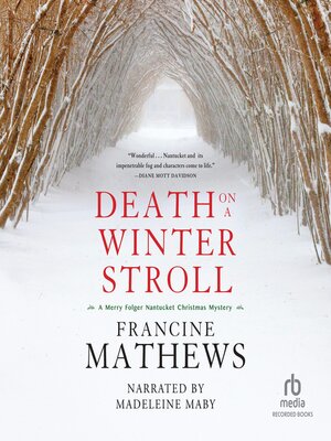 cover image of Death on a Winter Stroll